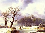 Famous Winter Paintings - A Winter Landscape